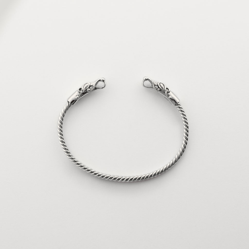 Tromsø dragon torque bracelet