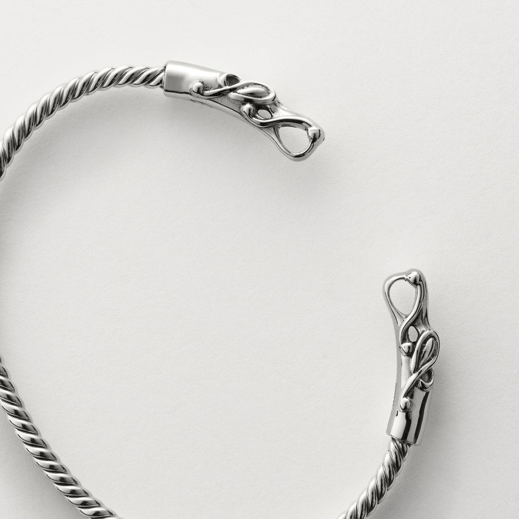 Tromsø dragon torque bracelet