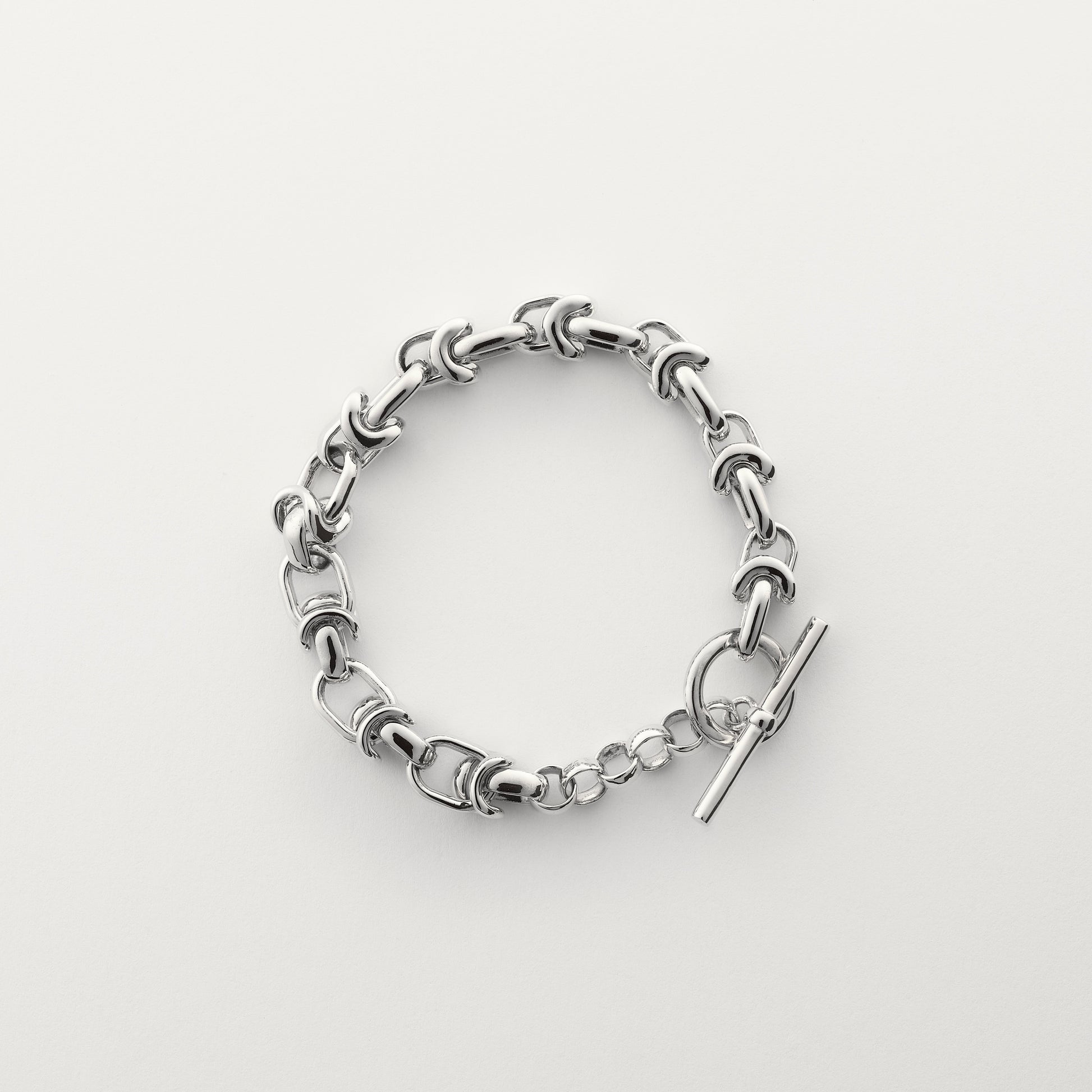Cable ring bracelet