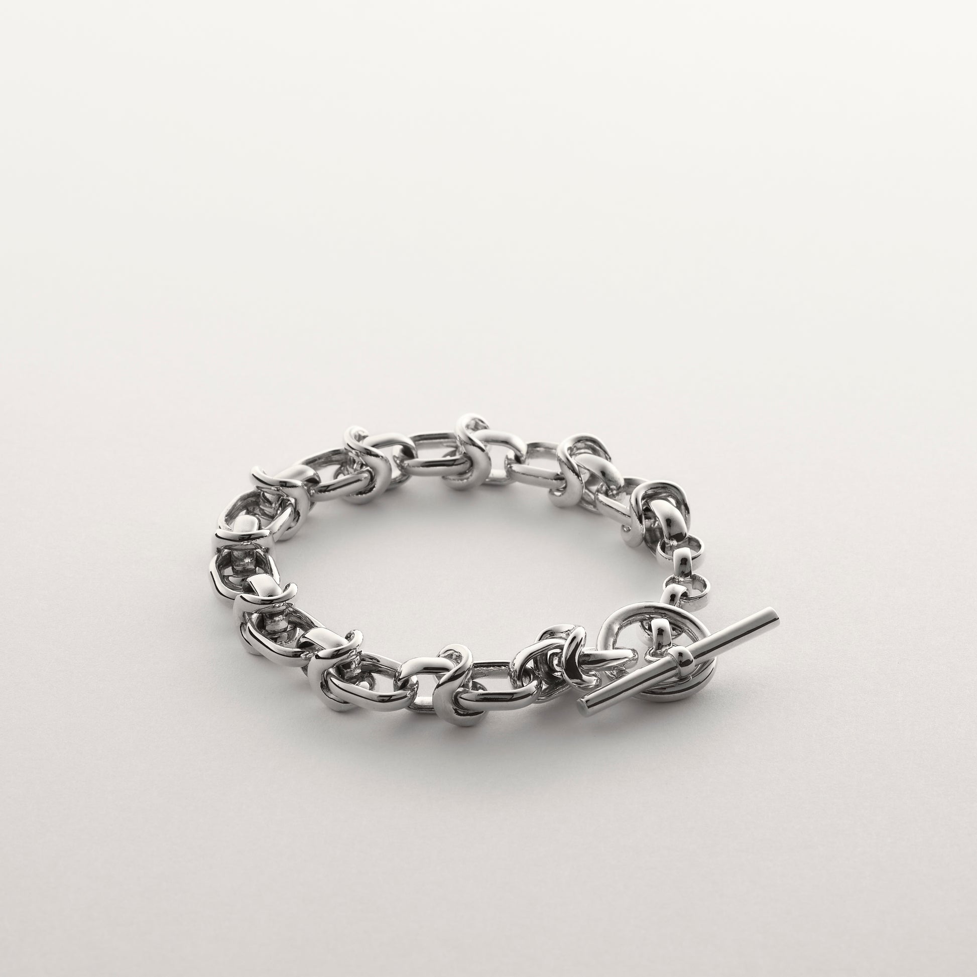 Cable ring bracelet