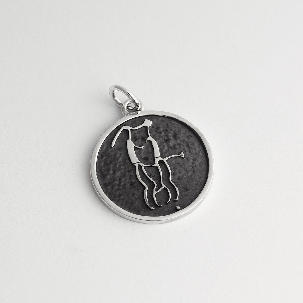 Tanum lovers pendant - round