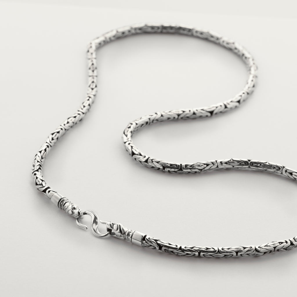 Wolf head fusion necklace