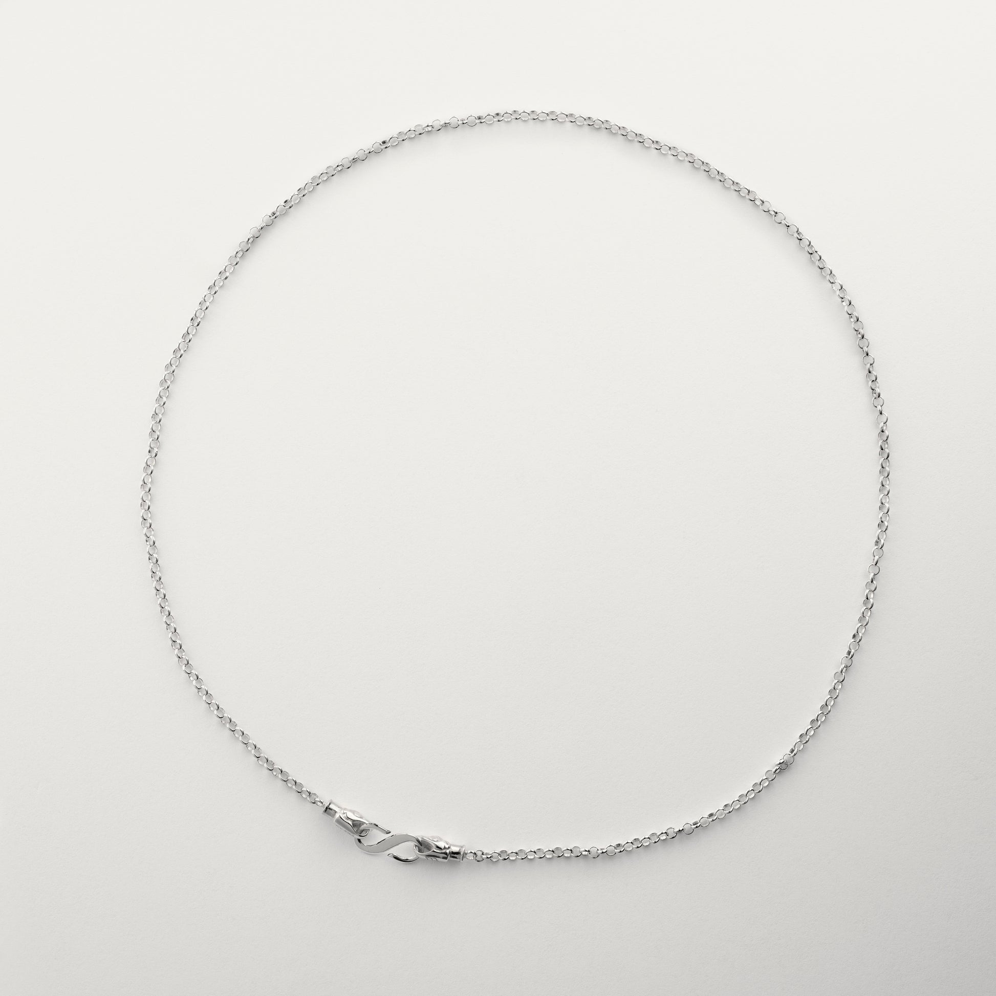 Wolf head chain necklace