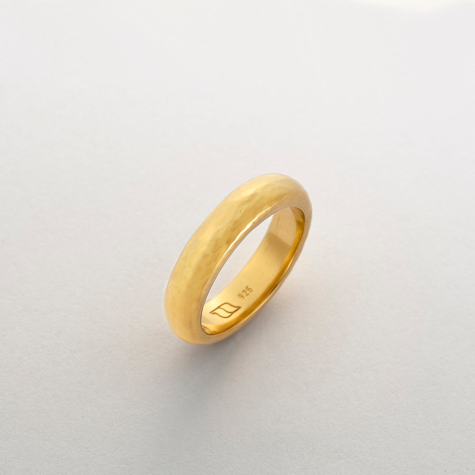 Irregular classic dome ring