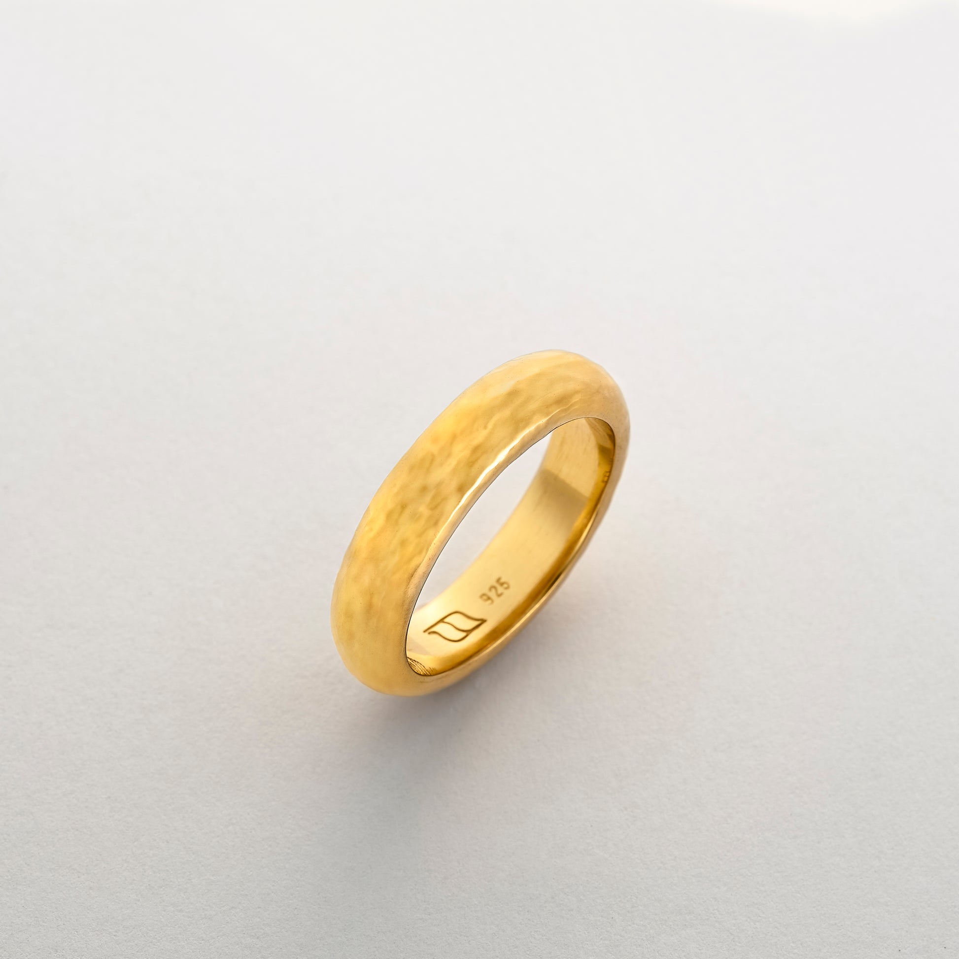 Irregular classic dome ring