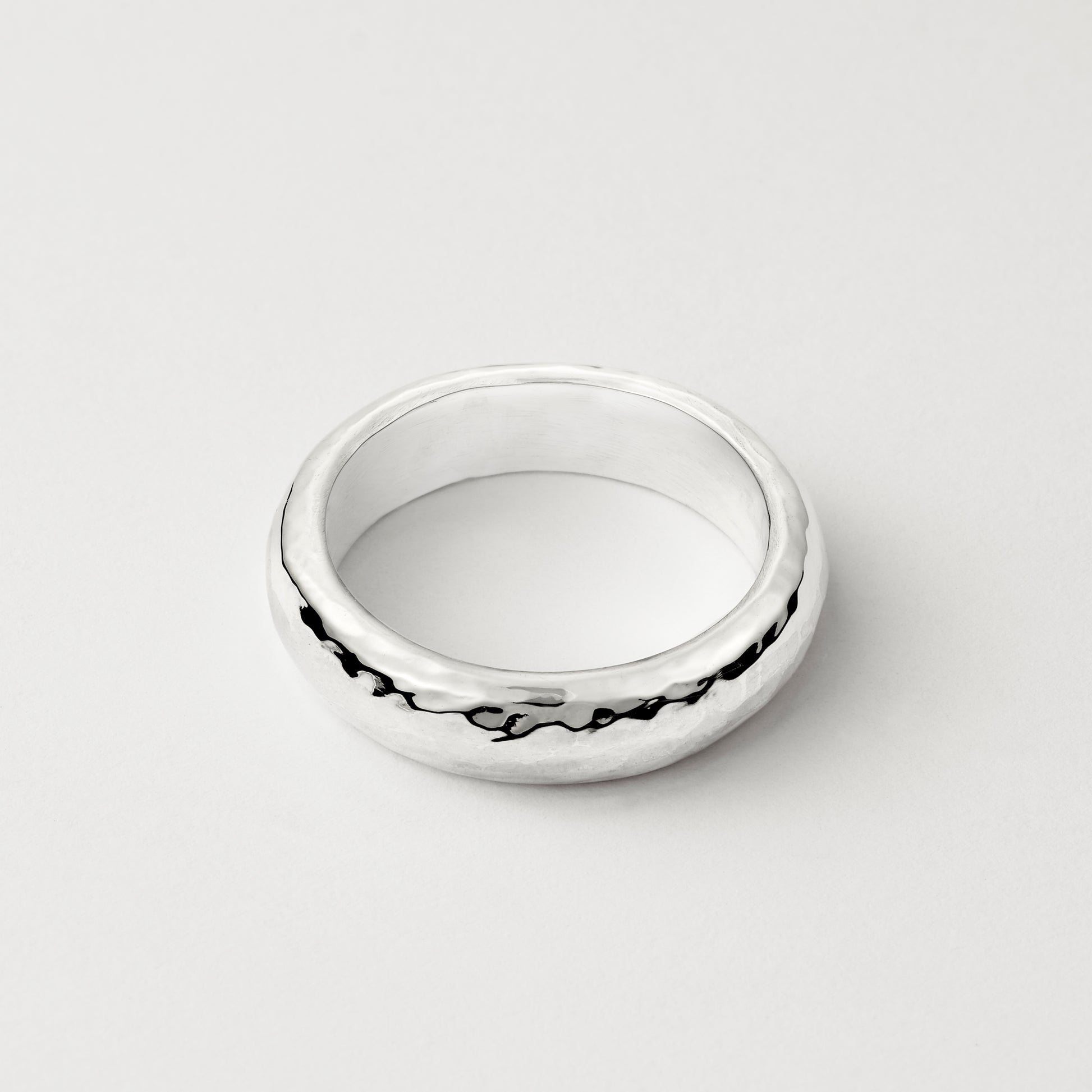 Irregular classic dome ring