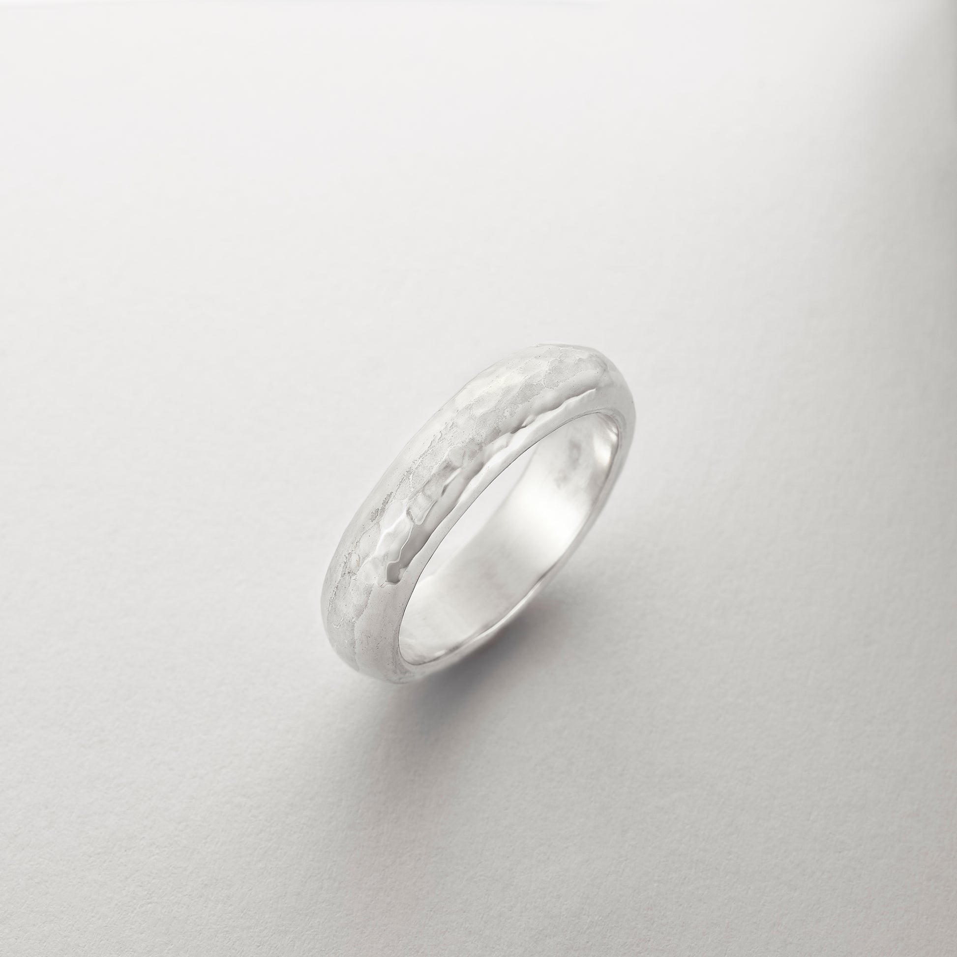 Irregular classic dome ring