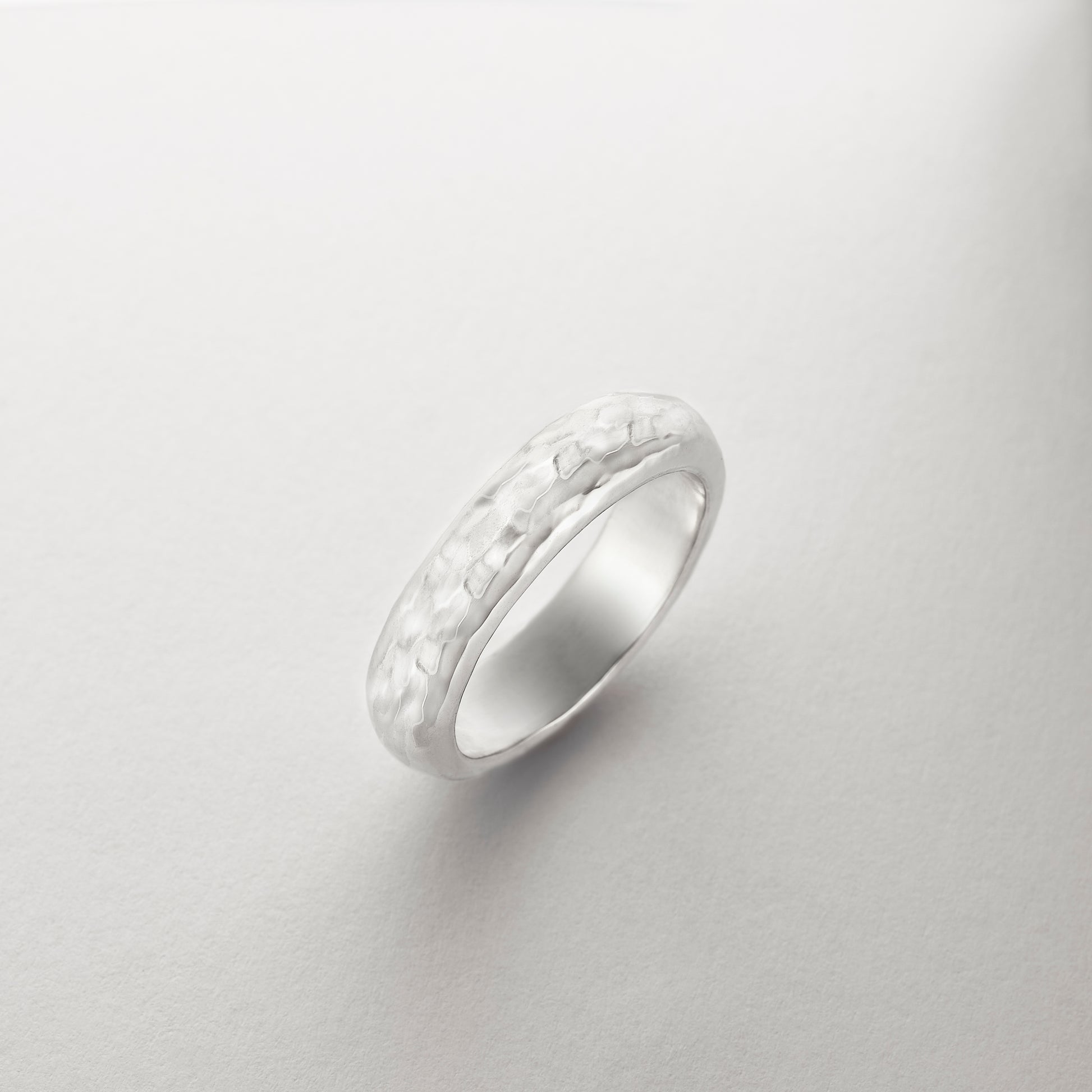 Irregular classic dome ring