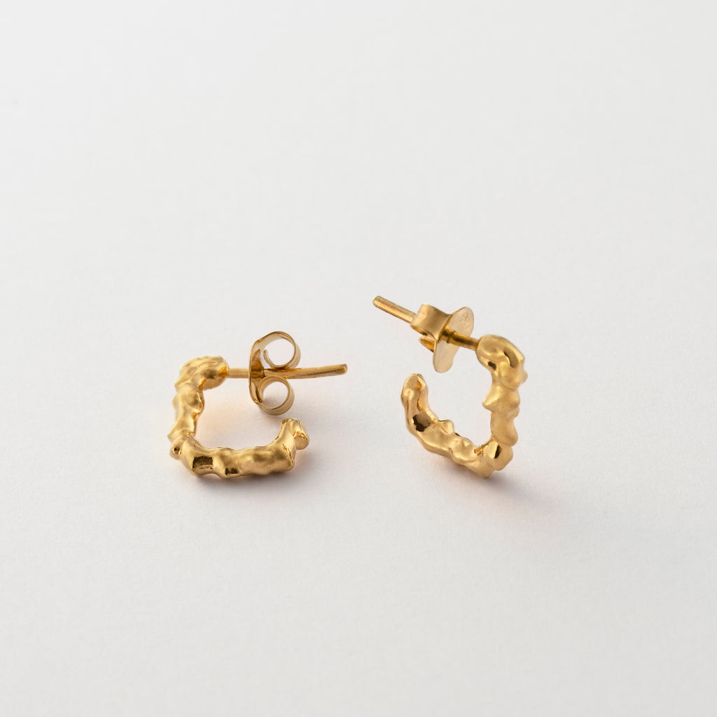 Small Terra sculpt hoop