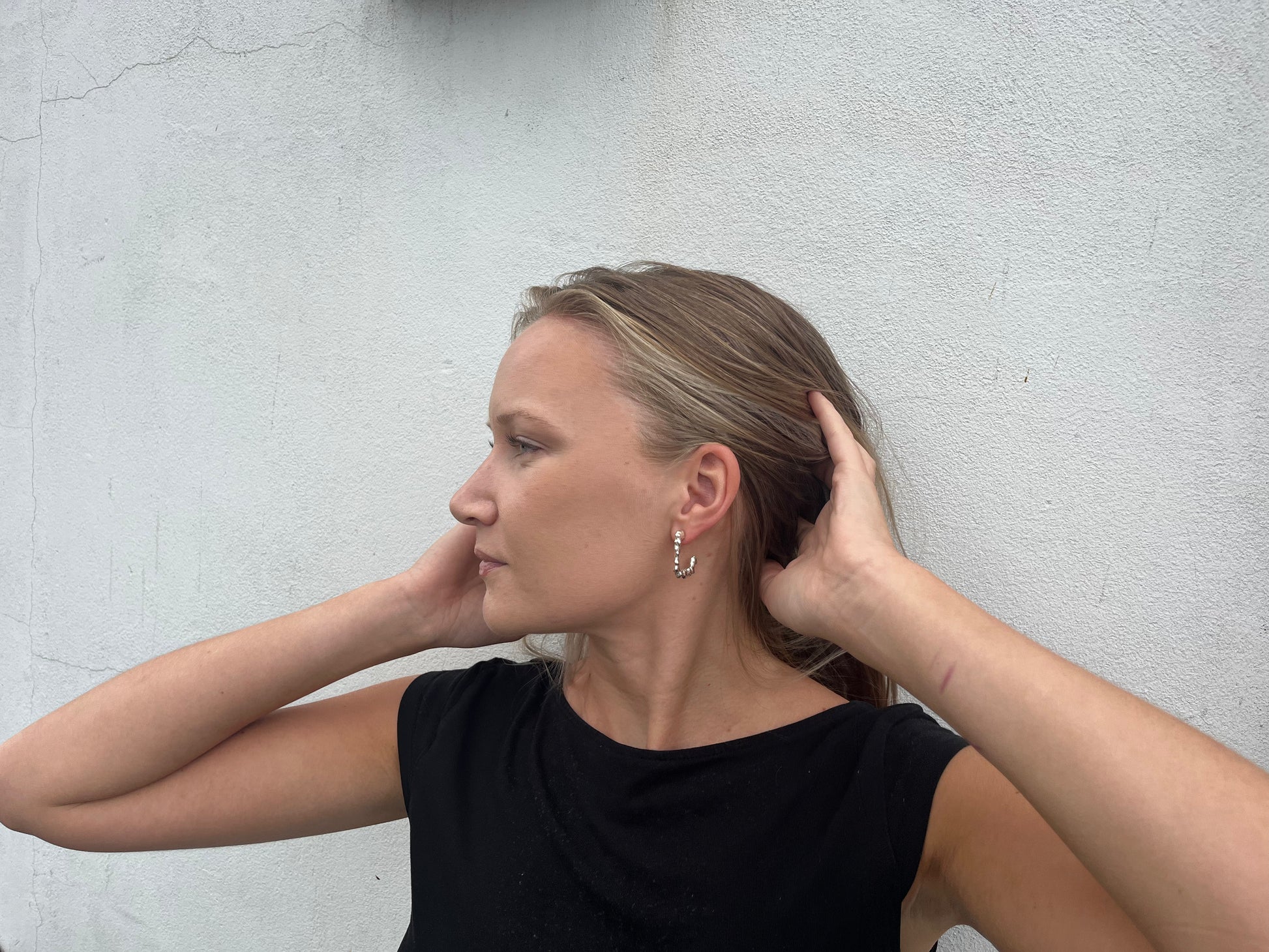 Large Terra sculpt hoop