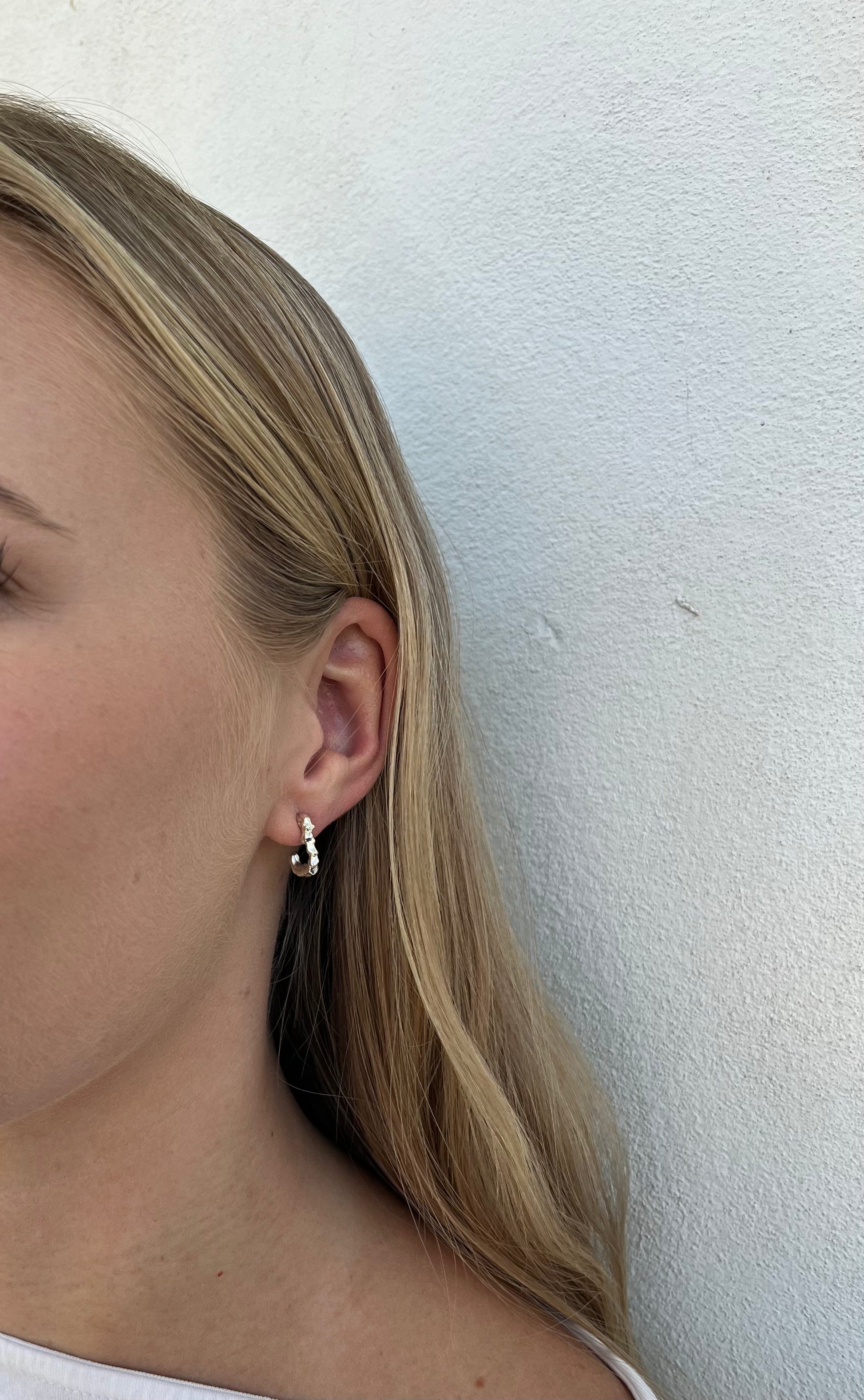 Small Terra sculpt hoop